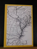 Eastern Railroad by Francis Bradlee 1972 REPRINT Soft Cover