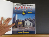 Chesapeake & Ohio Facilities in Color Vol 1 Midwest by Huddleston w/dust jacket