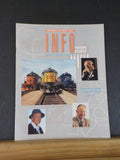 INFO Magazine Union Pacific Railroad 1993 November December Employee Commemorat