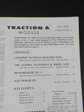 Traction & Models 1970 May CN Electric AP&J Interurban coal mine Slip switch