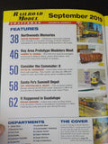 Railroad Model Craftsman Magazine 2019 September Northwoods memories SF Summit d