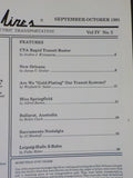 Electric Lines Magazine 1991 September October CTA Ros Electriclines