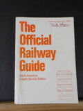 Official Railway Guide North American Freight Service Edition 1975 January Febru