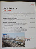 Diesel Era Magazine 2010 May June EMD's F59 series EMD GP9 2009 Loco deliveries