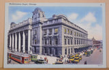 Postcard Northwest Depot Chicago Il Card #68233 (71 upper corner) Union News Com