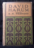 David Harum A Story of American Life by Edward Noyes Wescott Hard Cover 1898