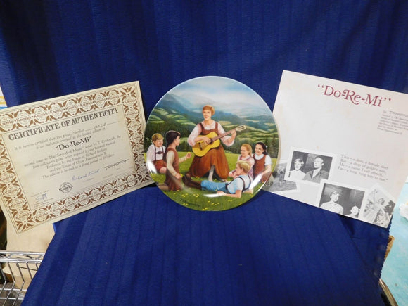 Plate Sound of Music Do-Re-Mi by T. Crnkovich p0406