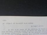 SGA Journal 1959 Spring #5  Standard Gauge Association Articles by Louis Hertz
