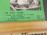 The Whistle Stop 1950 June  O Gauge Model Railroading Wm K Walters What happened