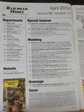 Railroad Model Craftsman Magazine 2014 April Model a Coal Loader RMC