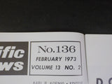 Pacific News #136 February 1973 Pacific Rail News LIM Expee Alco RSD15 trio