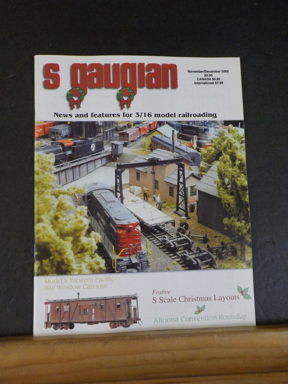 S Gaugian 2005 November/December S scale Christmas Layouts