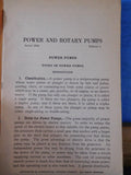 ICS Power and Rotary Pumps #2444 edition 1 1934  International Correspondence Sc