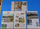 Ads Canadian Pacific Railroad Lot #3 Advertisements from various magazines