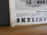 Model Craftsman RMC 1939 January Ice Yacht Overhead Wires Camelback switcher