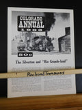 Colorado Annual 1963 The Silverton and Rio Grande land 16 pages
