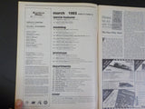 Railroad Model Craftsman Magazine 1983 March  Modernizing the V&O 1950s modeling