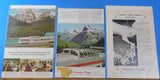 Ads Canadian Pacific RR Lot #9 Advertisements from Various Magazines (10)