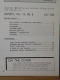 Block Line NRHS 1986 July Eastern Reg Freight Schedule