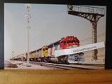 Postcard Santa Fe Railway Company Locomotive Unit Number 5702 Card 30502