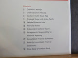Southern Pacific Company Annual Report 1995 SP Rail Financials