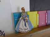 Jaycees Maryland Lady Calvert In Light Blue Dress  PIN