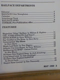 Rail Pace News Magazine 1990 May Railpace Railfanning the RF&P CSX junks stealth