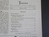 Trains Magazine 1942 February Hoosac Tunnel IHB 0-8-0 Hotel Pullman