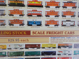 Williams Electric Trains 2004 Golden Memory Series   FOLDOUT