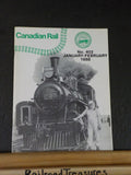 Canadian Rail #402 January-February 1988  Saint John City Railway Sofrod Junctio