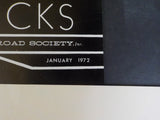 Wheel Clicks 1972 January Pacific Railroad Society Amtraking Into Oblivion