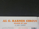 White Tops Circus Magazine 1964 July August  Al G Barnum Circus of 1925