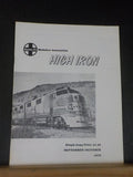 High Iron 1972 September October Santa Fe Modelers Association New Mexico Ore t
