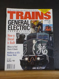 Trains Magazine 1999 September General Electric locomotives Classic U-boats How