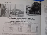 Kite Route Denver & Interurban Railroad by Jones & Holley Dust jacket 1986