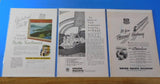 Ads Union Pacific Railroad Lot #41 Advertisements from various magazines (10)