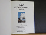 B&O Steam Finale Volume 2 By Deane Mellander and Bob Kaplan w/ dust jacket