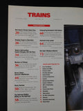 Trains Magazine 1996 October UP Masters of steam Circling the US on Amtrak Berea