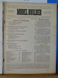 Model Builder Lot of 4 well used issues 1940-1941  NO Covers