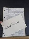 EMD Maintenance Instructions MI 6843 April 1965 Testing & Setting Automatic tran