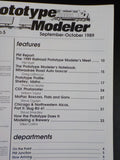 Prototype Modeler 1989 September October Milw autoboxes MoPac Freight cars S