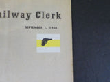 The Railway Clerk 1956 September 1 1956 Vol 55 No 17 Employee Magazine Ry empres