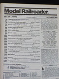 Model Railroader Magazine 1983 October Model SP articulated container train