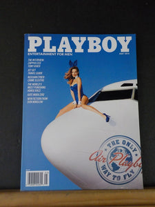 Playboy Magazine 2014 May  Entertainment for Men Flight Plan A-Z special edition