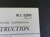 EMD Maintenance Instructions MI 5300 Rev D Engine starting and generator field d