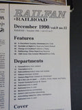Railfan & Railroad Magazine Complete Year 1990 Complete Year