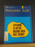 Railway Age 1972 November 13 Exploring 13 Myths Holding Back Rail Transit