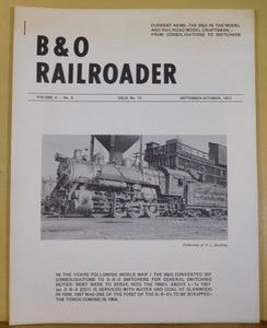 B&O Railroader Magazine #12 1973 September October From consolidations to Switch