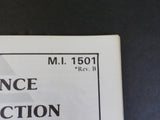 EMD Maintenance Instructions MI 1501 Rev B Locomotive swing hanger and switcher