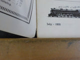 HO Monthly 1950 July Foot bridge O Bus RDC-1Automatic Train control